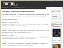 Tablet Screenshot of lexikonettamanda.se